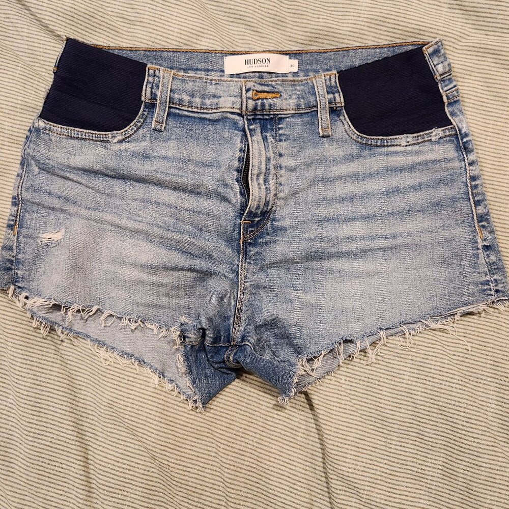 Hudson Maternity jean shorts